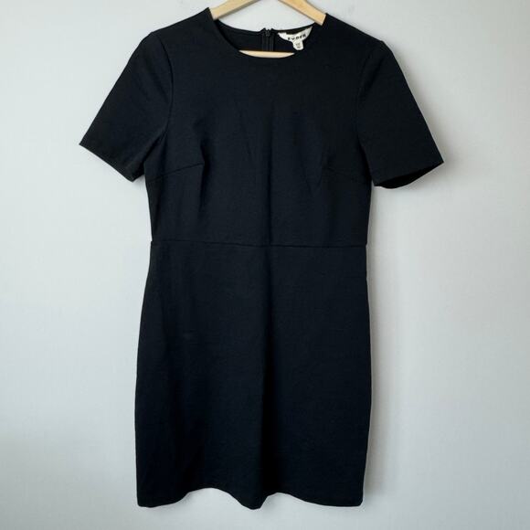 Boden Dresses & Skirts - Boden Mini Sheath Shift Knit Dress Black Size 8R Little Black Dress